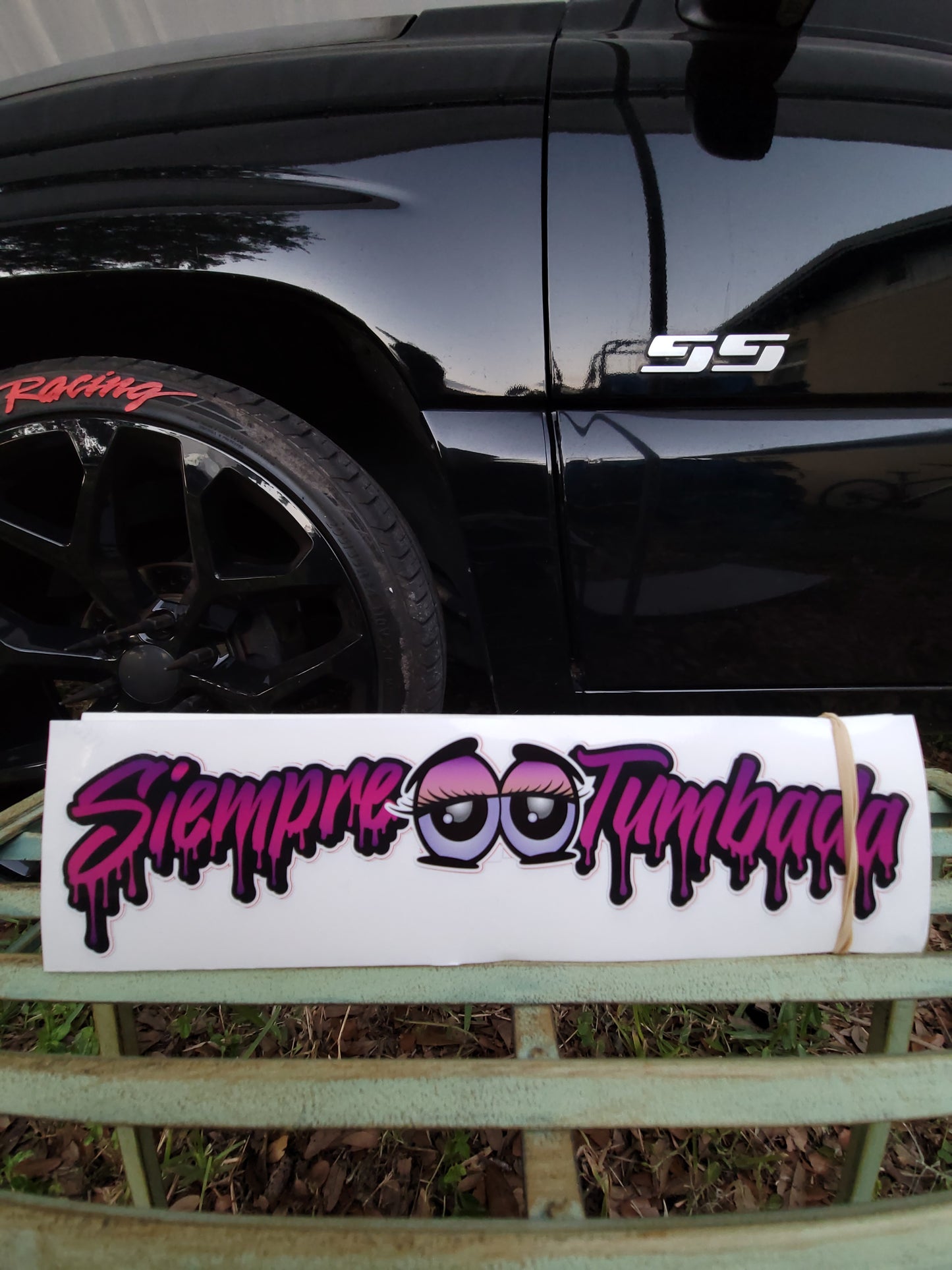 Siempre Tumbada Decal 10 inch